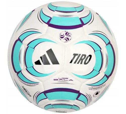 М'яч для футзалу Adidas Tiro League Sala розмір 4, біло-голубий