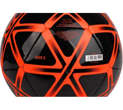 М'яч для футболу Adidas Starlancer Club чорний та червоний IP1650 3 М'яч для футболу Adidas Starlancer Club чорний та червоний IP1650 3