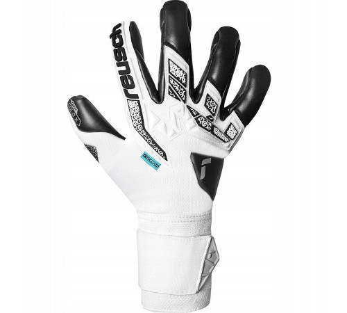 Рукавички воротарські Reusch Attrakt Freegel Gold X р.8, чорно-білі Рукавички воротарські Reusch Attrakt Freegel Gold X р.8, чорно-білі