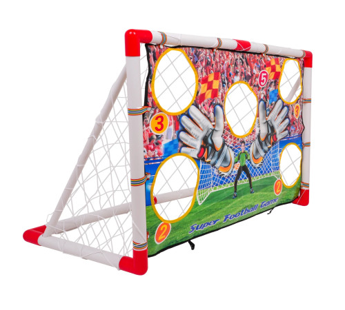 Ворота футбольні MEGA ZOG.628-76 з мішенню 116 x 76 x 48 см