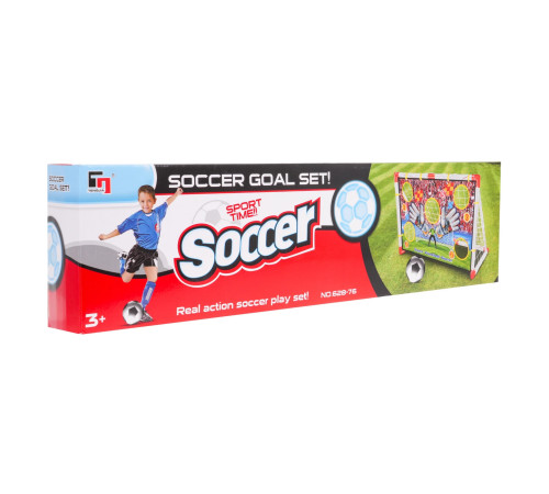 Ворота футбольні MEGA ZOG.628-76 з мішенню 116 x 76 x 48 см