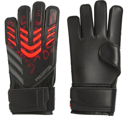 Рукавички воротарські Adidas Predator Training Goalkeeper JM6826 р. 3, чорно-червоні