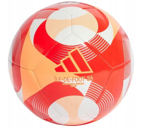 Футбольний м'яч Adidas Olympic 24 Club розмір 5, червоний