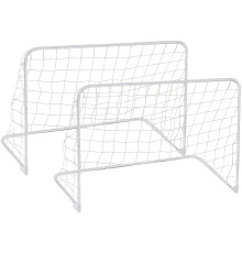 Ворота футбольні Garlando Train and Score 90 x 60 x 50 см, сірі