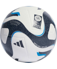 М'яч футбольний Adidas Oceaunz Training HT9014 розмір 3, біло-чорний