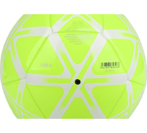 М'яч для футболу Adidas Starlancer Club жовто-білий IT6383 5 М'яч для футболу Adidas Starlancer Club жовто-білий IT6383 5