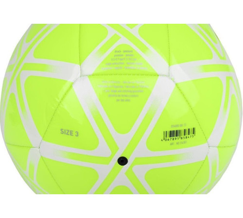 М'яч для футболу Adidas Starlancer Club жовто-білий IT6383 5 М'яч для футболу Adidas Starlancer Club жовто-білий IT6383 5
