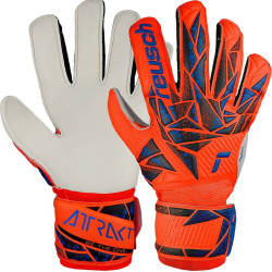 Рукавички воротарські Reusch Attrakt Solid Junior pomarańczowe 5472515 2210 р.7, помаранчеві