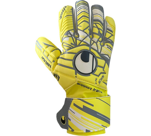 Рукавички воротарські Uhlsport Unlimited Soft SF 101102401 р.8, жовті Рукавички воротарські Uhlsport Unlimited Soft SF 101102401 р.8, жовті