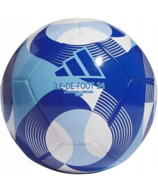 Футбольний м'яч Adidas Olympic 24 Club розмір 5, синьо-білий