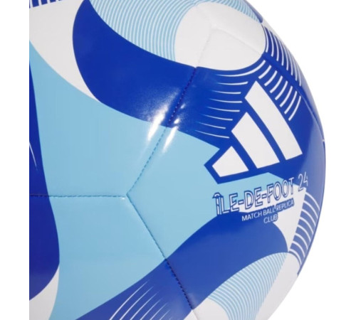 Футбольний м'яч Adidas Olympic 24 Club синій IW6328 розмір 5 Футбольний м'яч Adidas Olympic 24 Club синій IW6328 розмір 5