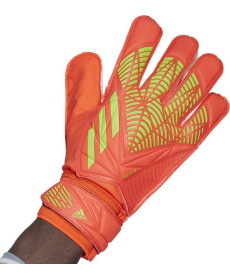 Рукавички воротарські Adidas PRED GL TRN р. 9, помаранчево-білі