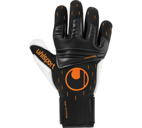 Рукавички воротарські Uhlsport Speed Contact Absolutgrip Reflex 101126201 р.7,5, чорні Рукавички воротарські Uhlsport Speed Contact Absolutgrip Reflex 101126201 р.7,5, чорні