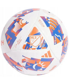 М'яч футбольний Adidas MLS Club розмір 5, біло-синій