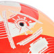 М'яч футбольний Adidas Olympic 24 Club IW6329 розмір 5, біло-червоний