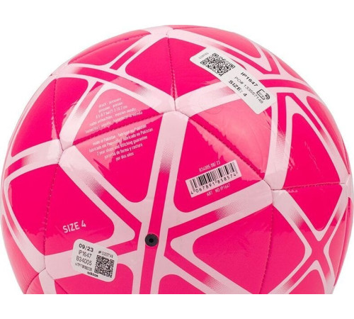 М'яч для футболу Adidas Starlancer Club рожевий IP1647 4 М'яч для футболу Adidas Starlancer Club рожевий IP1647 4