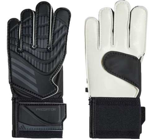 Рукавички воротарські Adidas Predator Training IW6281 р. 4,5, чорно-білі