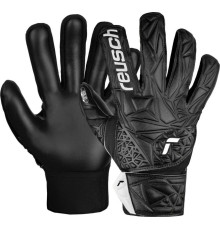 Рукавички воротарські Reusch Attrakt Starter Solid Finger Support Junior 5472511 7700 р.8, чорні