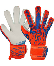 Рукавички воротарські Reusch Attrakt Freegel Silver Junior 5472235 2210 р.7,5, помаранчеві