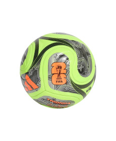 М'яч футбольний Adidas TRIONDA Competition Winter World Cup розмір 4, чорно-зелений