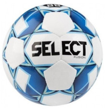 М'яч футбольний Select Fusion IMS розмір 3, біло-синій
