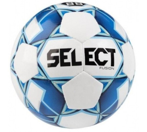 М'яч футбольний Select Fusion IMS розмір 3, біло-синій