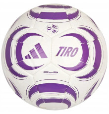 М'яч для футзалу Adidas Tiro Club Sala розмір 5, біло-фіолетовий