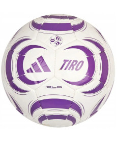 М'яч для футзалу Adidas Tiro Club Sala розмір 5, біло-фіолетовий