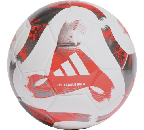 М'яч футбольний Adidas TIRO League Sala HT2425 розмір 4, біло-червоний