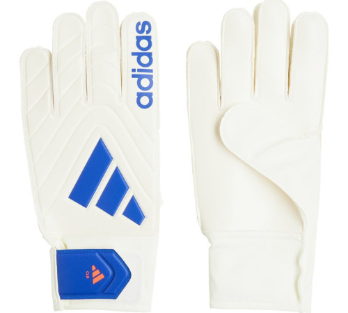 Рукавички воротарські Adidas Copa Club Goalkeeper IX3835 р.8, біло-сині Рукавички воротарські Adidas Copa Club Goalkeeper IX3835 р.8, біло-сині