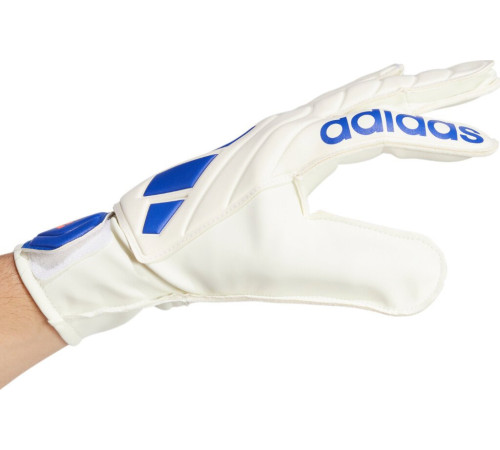 Рукавички воротарські Adidas Copa Club Goalkeeper IX3835 р.8, біло-сині Рукавички воротарські Adidas Copa Club Goalkeeper IX3835 р.8, біло-сині