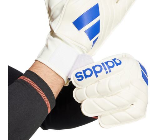 Рукавички воротарські Adidas Copa Club Goalkeeper IX3835 р.8, біло-сині Рукавички воротарські Adidas Copa Club Goalkeeper IX3835 р.8, біло-сині