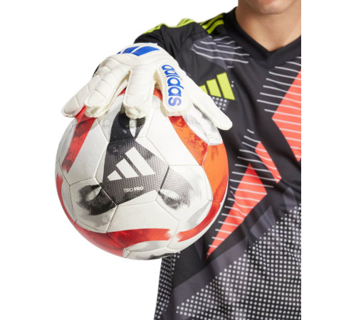Рукавички воротарські Adidas Copa Club Goalkeeper IX3835 р.8, біло-сині Рукавички воротарські Adidas Copa Club Goalkeeper IX3835 р.8, біло-сині