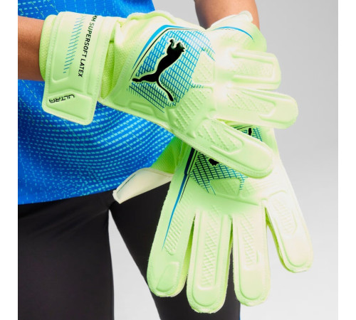 Рукавички вворотарські Puma Ultra Play RC 41952 02 р.11, зелено-білі Рукавички вворотарські Puma Ultra Play RC 41952 02 р.11, зелено-білі