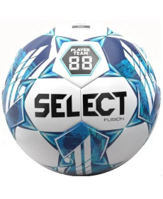 М'яч футбольний Select Fusion v23 розмір 5, біло-синій