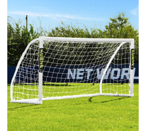 Ворота футбольні FORZA Match 240 х 120 см, білі