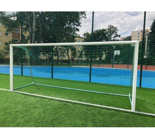 Ворота футбольні Yakimasport BR0008 500 х 200 см, сірі