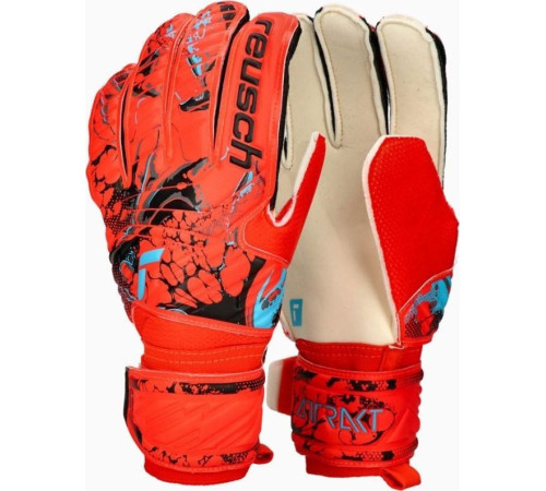 Рукавички воротарські Reusch Attrakt Solid M 53 70 515 3334 р.9, червоні Рукавички воротарські Reusch Attrakt Solid M 53 70 515 3334 р.9, червоні