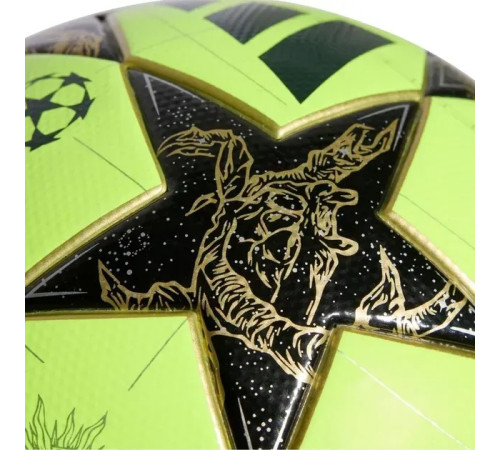 М'яч футбольний Adidas UCL 2026 league Winter розмір 5, чорно-зелений