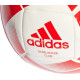 Футбольний м'яч Adidas Starlancer Club розмір 5, біло-червоний