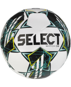 М'яч футбольний SELECT MATCH DB FIFA v23 розмір 4, біло-зелений