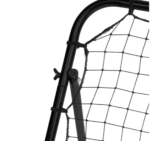 Сітка тренувальна для футболу VIRTUFIT REBOUNDER KICKBACK 100 х 100 см, чорна