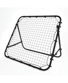 Сітка тренувальна для футболу VIRTUFIT REBOUNDER KICKBACK 100 х 100 см, чорна