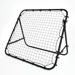 Сітка футбольна тренувальна VIRTUFIT REBOUNDER KICKBACK 100 х 100 см, чорна