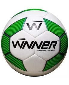 М'яч для футзалу Winner Gibrid Sala розмір 4, біло-зелений 