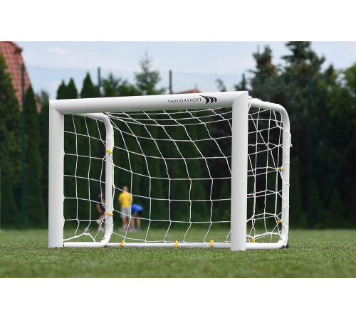Ворота футбольні Yakimasport 100673 120 x 80 см, білі