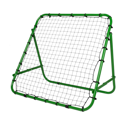 Сітка футбольна тренувальна VIRTUFIT REBOUNDER KICKBACK 100 х 100 см, зелений