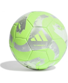 М'яч футбольний Adidas TIRO League TB HZ1296 розмір 4, зелено-сірий