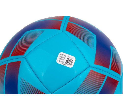 М'яч футбольний Adidas Starlancer Plus IA0970 розмір 4, синій М'яч футбольний Adidas Starlancer Plus IA0970 розмір 4, синій