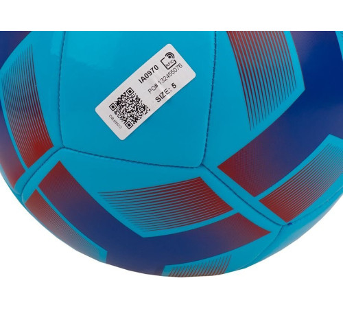 М'яч футбольний Adidas Starlancer Plus IA0970 розмір 4, синій М'яч футбольний Adidas Starlancer Plus IA0970 розмір 4, синій